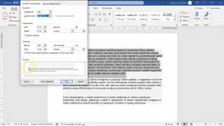 word  Uređivanje odlomaka Luka Kobeščak [upl. by Zanlog]