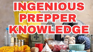 Ingenious Prepper Knowledge NO ONE Tells You About Using Everyday Items [upl. by Anihta]