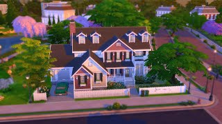 Stevenson Family Home  The Sims 4 Speed Build [upl. by Ennair]