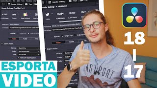 Come ESPORTARE i VIDEO con DAVINCI RESOLVE 18 e 17  Guida COMPLETA SEMPLICE e DETTAGLIATA [upl. by Ynaffik84]