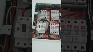 Tpn distribution box Havells MCB installation akg electrician electricial electricalvideo [upl. by Alihs]