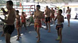 The construction of Jun Muay Thai Camp Lamai Koh Samui Thailand [upl. by Enelyaj]