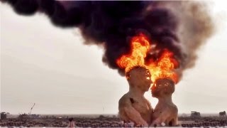 Watch 265k Burning Man 2014 Embrace Burn [upl. by Naic]