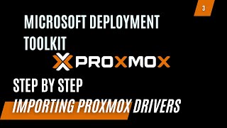 How to Import Proxmox Drivers into Microsoft Deployment Toolkit [upl. by Nataline]