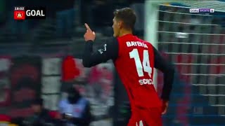 Patrik Shick GoalBochum vs Bayer Leverkusen 11 All Goals and Extended Highlights [upl. by Hgieloj]