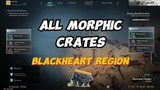 Once Human  Morphic Crate Locations  Blackheart Region [upl. by Gorey]