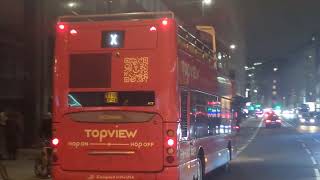 Here is the Red Open Top bus in Waterloo Saturday 16 November 2024 [upl. by Anwahs867]