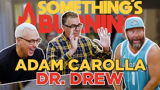 Something’s Burning S3 E6 Dr Drew Adam Carolla and I Talk Keto and Make Sea Bass [upl. by Kirven]