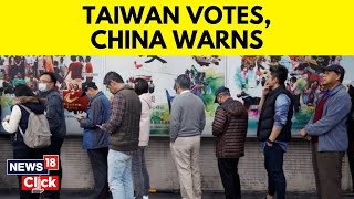 2024 Taiwanese General Election  Taiwan Goes To Poll  China Warns  Taiwan News Updates  N18V [upl. by Hendry]