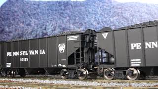 HO BLI 4 4 4 4 T1 PRR5538 Hopper Caboose [upl. by End]