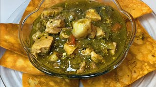 Homemade Chile Verde • Green Chili Recipe [upl. by Drofla360]