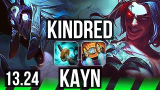 KINDRED vs KAYN JNG  1119 Legendary 400 games  NA Grandmaster  1324 [upl. by Eittel938]