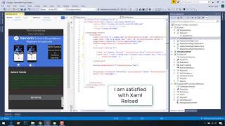 Xaml Previewer Xamarin Forms Hot experiment [upl. by Ecallaw69]