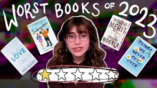 the worst books i read in 2023 🥴 [upl. by Eelarat]