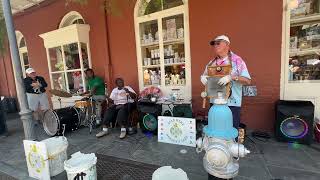 quotSaintsquot  Busking on Royal Street 2 of 2 [upl. by Holle840]