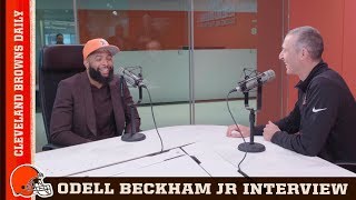 Odell Beckham Jr Interview  Cleveland Browns Daily [upl. by Portuna]