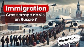 Immigration  gros serrage de vis en Russie [upl. by Araeic550]