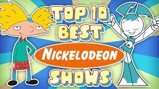 Top 10 BEST Nickelodeon Cartoons [upl. by Aneeh]