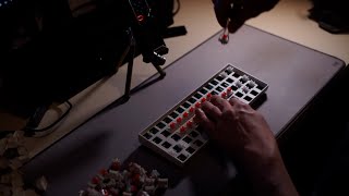 Magegee STAR61 Mechanical Keyboard  Modding with Foam amp Tape Lubing ASMR [upl. by Ehud]