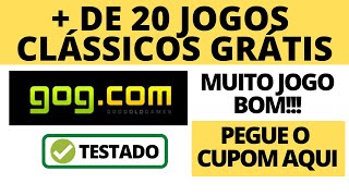 de 20 JOGOS CLAÌSSICOS GRATUITOS FREE GOG GAMES GOG JOGOS GRATIS GRATUITOS GALAXY GOGCOM PC GAMES [upl. by Judy]