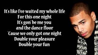 Chris Brown  Forever Lyrics Video [upl. by Acima]