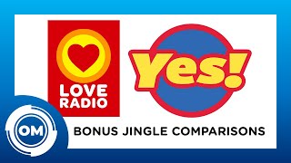 BONUS RADIO JINGLE COMPARISONS  Love Radio and Yes The Best 2021  Part 2 [upl. by Hewet]