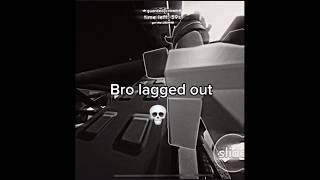 Bro lagged out💀 untitledtaggame roblox [upl. by Drud941]