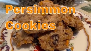 Persimmon Cookie Recipe Persimmon Recipes [upl. by Donald791]