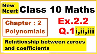 Class 10 Maths  Ex22 Q1iiiiii Chapter 2  Polynomials  NEW NCERT  Ranveer Maths 10 [upl. by Nim]