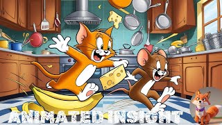 Tom and Jerry 🐈🏃‍♂️🐭  Animated Insight 🦊  Kids lullabies and nursery rhymes ✨🎵🎻 [upl. by Lerual2]