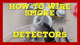 How To Wire Addressable Smoke Detector amp Addressable Heat Detector [upl. by Eliathan]