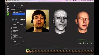 faceshift studio tutorial part 42 tracking  recordings [upl. by Amando68]