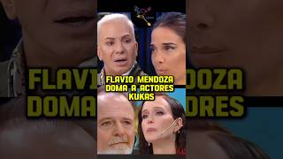 FLAVIO MENDOZA DOMA A LOS ACTORES KUKAS argentina casta cristina milei economia [upl. by Ahsiekim]