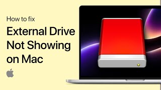 How To Fix External Hard Drive Not Showing Up on Mac [upl. by Eizdnil722]