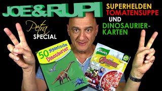 Joe amp Rupi testen Marvel Avengers ™ Superhelden Suppe amp Dinosaurier Karten  Post von Petra [upl. by Flemings]