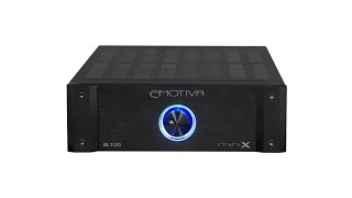 Emotiva miniX a100 Gen 2 Stereo Amplifier [upl. by Eulau376]