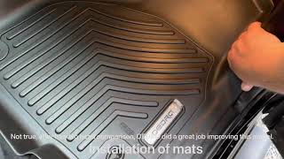 Dodge Ram 1500 OEDRO vs Weathertech Floor Mats [upl. by Tav]