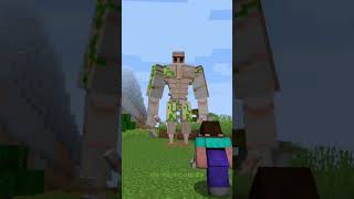 Spawning Irom Golem Moment ☠️  Troll Face  Phonk  Moment Before Disaster  Minecraft shorts [upl. by Helali125]