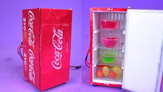 Increíble Mini Refrigerador hecho con latas de refresco [upl. by Yniffit110]