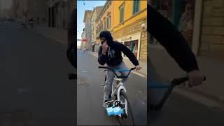 IlRumenoBklf viralshort automobile bikelife viralvideo mtb video wheelie perte bmx [upl. by Lanfri]