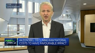 Prices dropping in raw materials having a favourable impact AkzoNobel CEO says [upl. by Seftton]