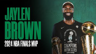 Best Highlights of Jaylen Brown  2024 NBA Finals MVP [upl. by Eiramllij821]