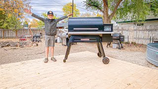 AMAZING SMOKER  Assembling the Brand New Traeger Timberline 1300 [upl. by Ogawa983]