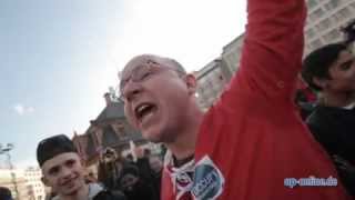 Blockupy quotRavequot Demonstration an der Hauptwache [upl. by Aitnic]