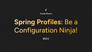 Spring Boot  Profiles  From Dev to Prod in a Snap 🚀 [upl. by Eliot]