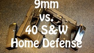 9mm vs 40SampW Home Defense  The Final Verdict [upl. by Oknuj]