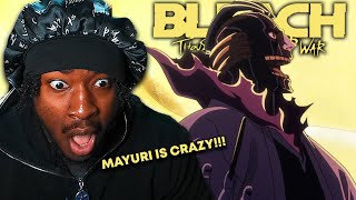 FRIEZAi mean MAYURI VS PERNIDA BLEACH TYBW EPISODE 34 400 REACTION [upl. by Liam]