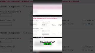 How to Fill DS11 US Passport Application Form Family Details Explained [upl. by Nagey]