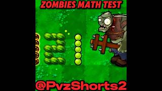 Which Zombie Can Pass the Test pvz youtubeshorts shorts [upl. by Brenan531]