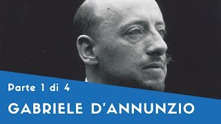 Gabriele DAnnunzio  Parte I la Formazione Primo Vere Il Piacere lEstetismo [upl. by Lebasiairam]